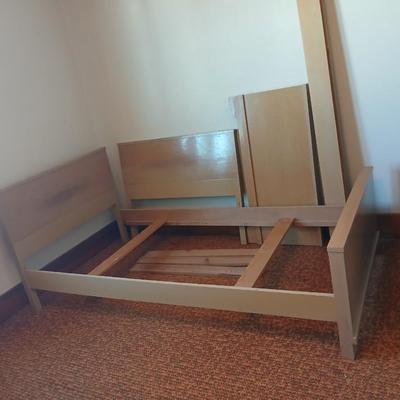 Two matching twin sized beds - Likely Ward furniture