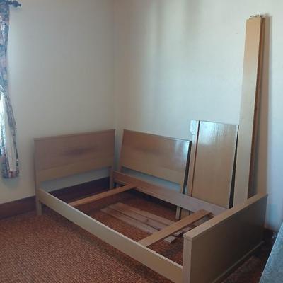 Two matching twin sized beds - Likely Ward furniture