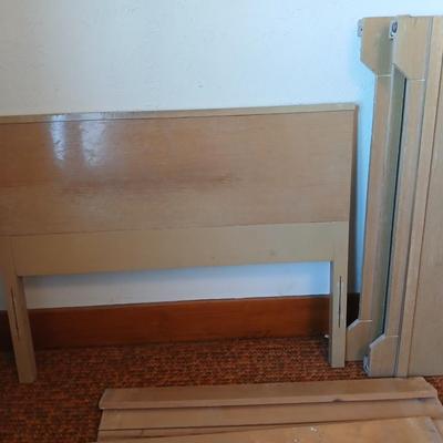 Two matching twin sized beds - Likely Ward furniture