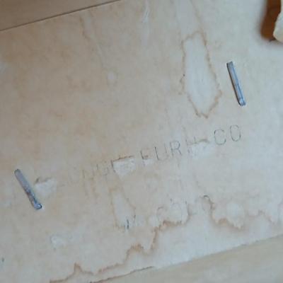 Two matching twin sized beds - Likely Ward furniture