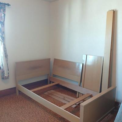 Two matching twin sized beds - Likely Ward furniture