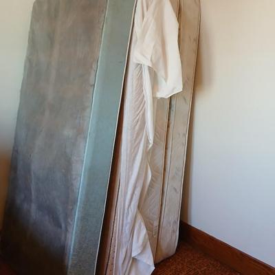 Two matching twin sized beds - Likely Ward furniture