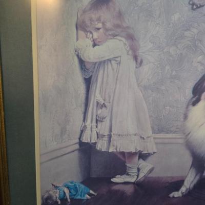 framed print of the painting A Special Pleader