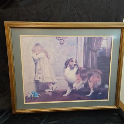 framed print of the painting A Special Pleader