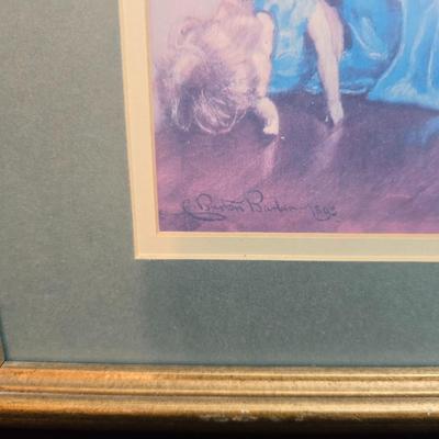 framed print of the painting A Special Pleader