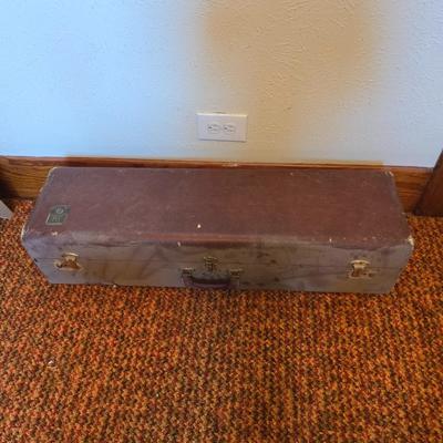 Vintage Martin Imperial trombone, manufactured in Elkhart, Indiana, USA. manufactured in 1960 with Olds 10 mouthpiece with music stand