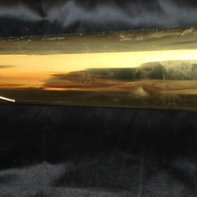 Vintage Martin Imperial trombone, manufactured in Elkhart, Indiana, USA. manufactured in 1960 with Olds 10 mouthpiece with music stand