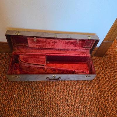 Vintage Martin Imperial trombone, manufactured in Elkhart, Indiana, USA. manufactured in 1960 with Olds 10 mouthpiece with music stand