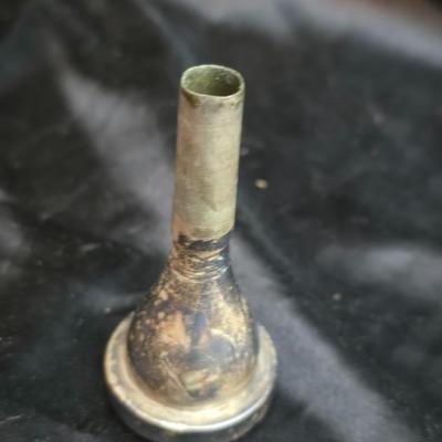 Vintage Martin Imperial trombone, manufactured in Elkhart, Indiana, USA. manufactured in 1960 with Olds 10 mouthpiece with music stand