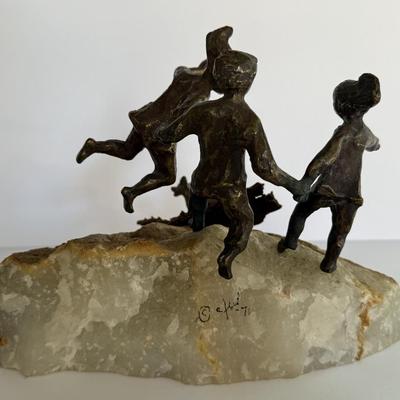 Curtis Jere - Children and Dog