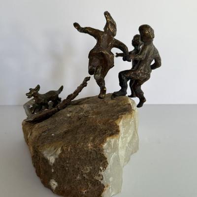 Curtis Jere - Children and Dog