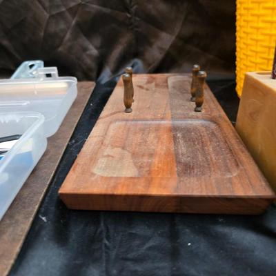 Home office goods and ink pen collection