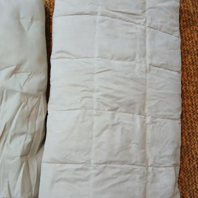 Three down filled throw blankets