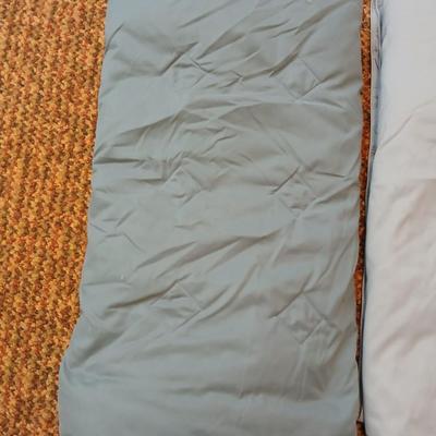 Three down filled throw blankets