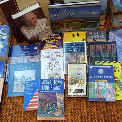 Remainer of books - Te Great Divide table book, Africa's animal Kingdom, Story books and more hardback & softback