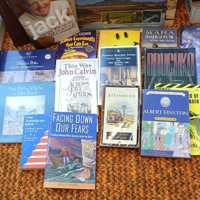 Remainer of books - Te Great Divide table book, Africa's animal Kingdom, Story books and more hardback & softback