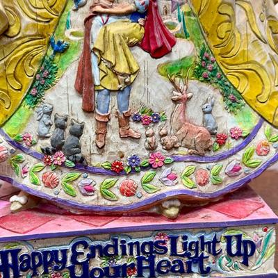 Sale Photo Thumbnail #19: Some minor damage has been repaired, see photos. Approx. 24” tall overall, Snow White is approx. 12" tall.