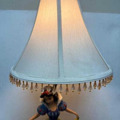 Sale Photo Thumbnail #14: Some minor damage has been repaired, see photos. Approx. 24” tall overall, Snow White is approx. 12" tall.