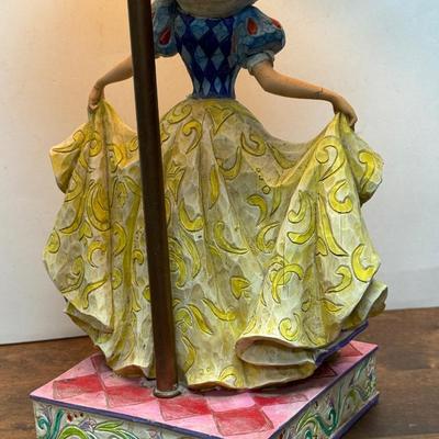 Sale Photo Thumbnail #20: Some minor damage has been repaired, see photos. Approx. 24” tall overall, Snow White is approx. 12" tall.