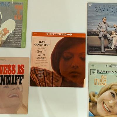 Sale Photo Thumbnail #163: Are you ready for a little easy listening or are you yearning for some Big Band music? Enjoy these 5 classic vinyls by Ray Coniff, who is considered one of the best trombonists of the Big Band Era. Plus he's got his "singers" with him.

Great mixed lot of