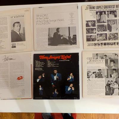 Sale Photo Thumbnail #178: Includes 6 Vintage Vinyl Records:

Al Martino – I Love You Because
Capitol Records. Classic crooner ballads.

Trini Lopez – Trini Lopez in London
Live London performance, arranged & produced by Don Costa.

**Trini Lopez – Greatest Hits!
Reprise Reco