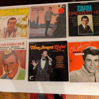 Sale Photo Thumbnail #179: Includes 6 Vintage Vinyl Records:

Al Martino – I Love You Because
Capitol Records. Classic crooner ballads.

Trini Lopez – Trini Lopez in London
Live London performance, arranged & produced by Don Costa.

**Trini Lopez – Greatest Hits!
Reprise Reco