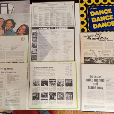 Sale Photo Thumbnail #188: A mixed-genre bundle of classic mid-century to 1970s LPs featuring vocal greats, piano legends, and vintage comedy. Perfect for collectors, decorators, and anyone curating a nostalgic vinyl library.

Includes (9 Records):

Kay Starr – Kay Starr & The Ge