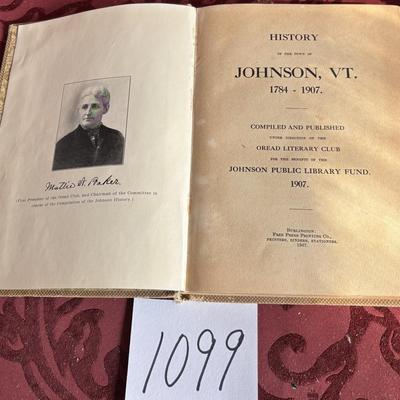 Johnson,VT Book