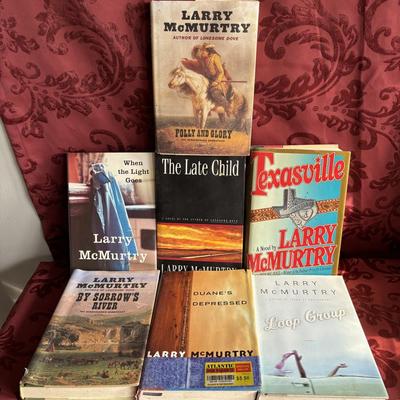 Larry McMurtry Book Lot