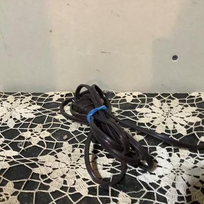 Sale Photo Thumbnail #95: This is an Aladdin table lamp with finial.  Newer cord has been added.