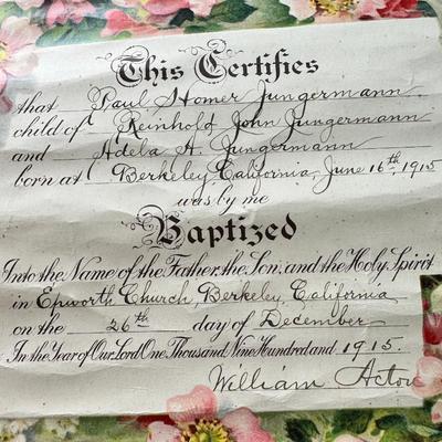 Sale Photo Thumbnail #202: Paperweights are NOT included in the lot. You are bidding on rolled 1977 Calendar, Movie poster, Yosemite vintage 1931 map, Navy poem. Vintage ephemera. Apollo 11 25th anniversary posters. A lot of the paper dates from 1900s, and as such as wear , it also