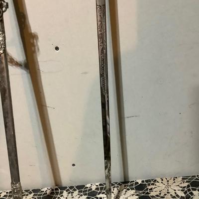 Sale Photo Thumbnail #232: This is great vintage sword.  FCB Knight with an etched  blasé and great details.