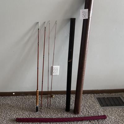 Vintage Bamboo Fishing Rod