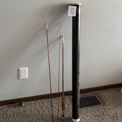 Vintage Black River Fly fishing Rod