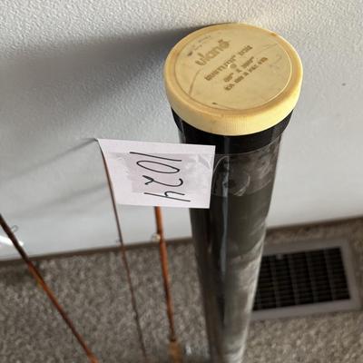 Vintage Black River Fly fishing Rod
