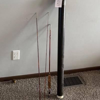 Vintage Black River Fly fishing Rod
