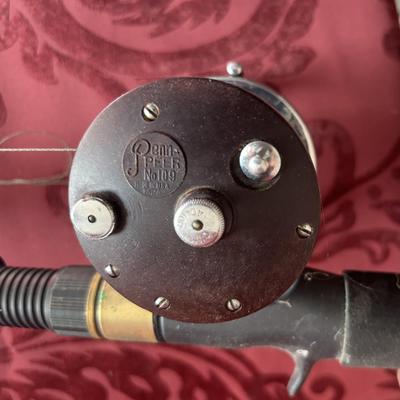 Daiwa 231P fiberglass fishing rod And Penn Reel