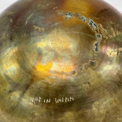 Large Chinese Brass Bowl 9"-local pickup and shipping available
