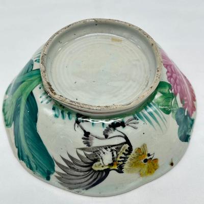 Chinese Porcelain, Chicken Bowl-local pickup and shipping available