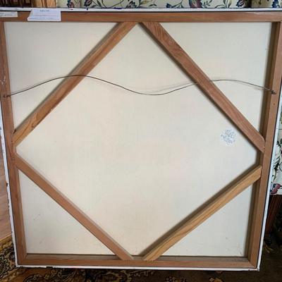 Rossmary Val Verde (Peruvian, b. 1960s) 36 × 36 in