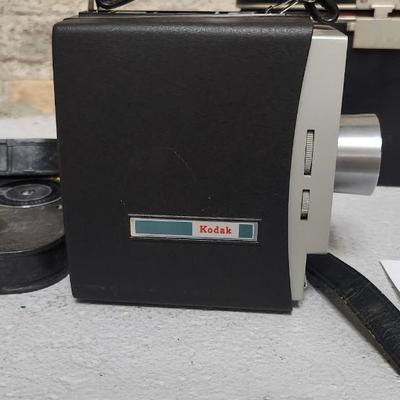 Sale Photo Thumbnail #5: In case with 3 reels and book/pamphlet. Fits a medium one rate box