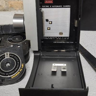 Sale Photo Thumbnail #7: In case with 3 reels and book/pamphlet. Fits a medium one rate box