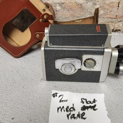 Sale Photo Thumbnail #16: Kodak Cine Camera Scopemeter Turret in leather case. Fits a medium flat rate box