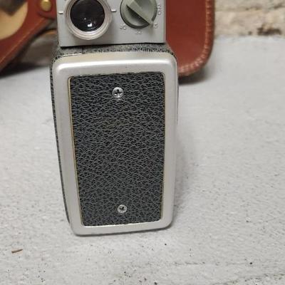 Sale Photo Thumbnail #19: Kodak Cine Camera Scopemeter Turret in leather case. Fits a medium flat rate box