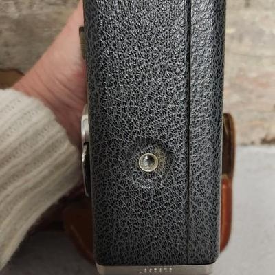 Sale Photo Thumbnail #21: Kodak Cine Camera Scopemeter Turret in leather case. Fits a medium flat rate box