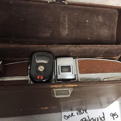 Sale Photo Thumbnail #43: Polaroid 95 Camera in case. Fits a large flat rate box