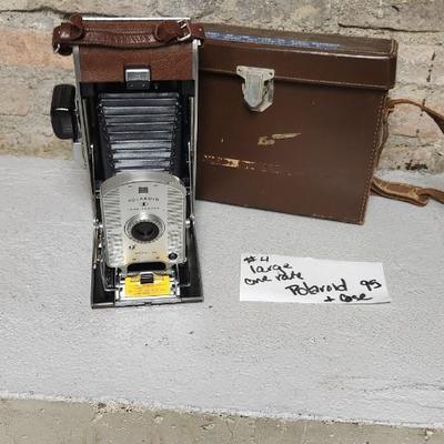 Sale Photo Thumbnail #35: Polaroid 95 Camera in case. Fits a large flat rate box