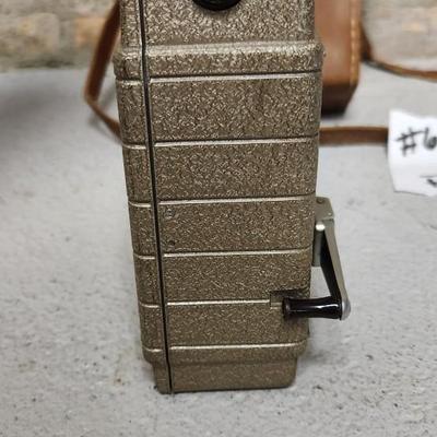 Sale Photo Thumbnail #62: Metal Bell and Howell one nine camera in case with light attachment. Fit a medium flat rate box