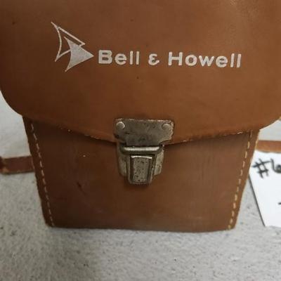 Sale Photo Thumbnail #71: Metal Bell and Howell one nine camera in case with light attachment. Fit a medium flat rate box