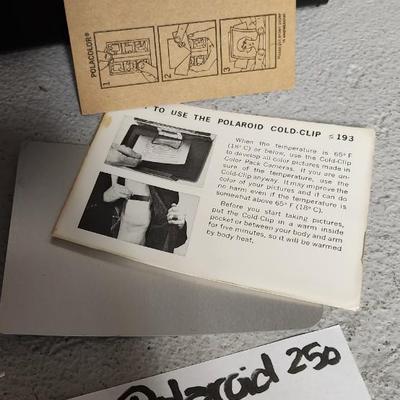 Sale Photo Thumbnail #104: Polaroid 250 in case. Fits large flat rate box
